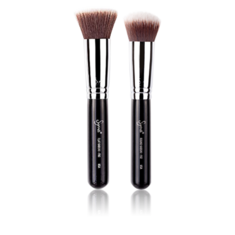 F80 Flat Kabuki Brush & F82 Round Kabuki Brush