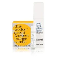 Neroli And Sweet Orange Candle & Deep Sleep Pillow Talk 